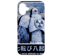 Custodia per iPhone 16 Plus Cyberpunk Japanese Cyborg futuristic Robot Mecha Anime Manga
