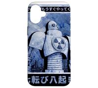 Custodia per iPhone 16 Plus Cyberpunk Japanese Cyborg futuristic Robot Mecha Anime Manga