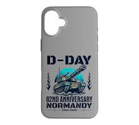 Custodia per iPhone 16 Plus D-day 2026 82nd Anniversary Normandy D-Day Omaha Beach 1944