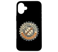 Custodia per iPhone 16 Plus Daddy's Auto & Nursery Late Night Tuneup Est 2026