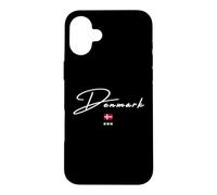 Custodia per iPhone 16 Plus Danimarca DNK Denmark