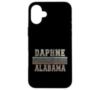 Custodia per iPhone 16 Plus Daphne Alabama retrò