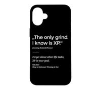 Custodia per iPhone 16 Plus Definizione di gioco Gamer XP Grinding Console Giochi per PC
