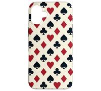 Custodia per iPhone 16 Plus Design classico delle serate di giochi da casinò con le icone delle tute