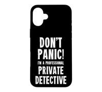 Custodia per iPhone 16 Plus Detective privato
