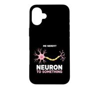 Custodia per iPhone 16 Plus Detto divertente Nerd pensa a qualcosa al neurone