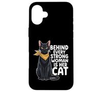 Custodia per iPhone 16 Plus Dietro ogni donna forte ci sono le sue donne