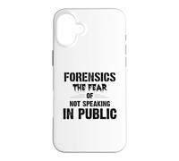 Custodia per iPhone 16 Plus Discorso e dibattito Forense Paura di non parlare in pubblico