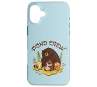 Custodia per iPhone 16 Plus Disney and Pixar's Hoppers Pond Crew Beaver Mabel & Friends