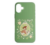 Custodia per iPhone 16 Plus Disney Bambi Spring Forest Enchantment Floral Coquette Style
