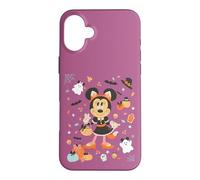 Custodia per iPhone 16 Plus Disney Halloween Minnie Mouse Cute Cat Costume Collage