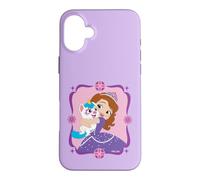 Custodia per iPhone 16 Plus Disney Jr. Sofia the First Princess Sofia & Pepper Puppycorn