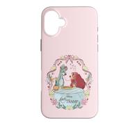 Custodia per iPhone 16 Plus Disney Lady and the Tramp Valentine's Day Spaghetti Kiss