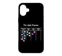 Custodia per iPhone 16 Plus Divertente agile Process AOE gestione del processo