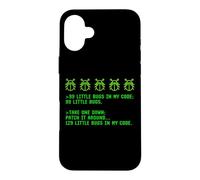 Custodia per iPhone 16 Plus Divertente Debug Programmazione Coding Coder 99 Bug Nel Mio Codice