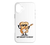 Custodia per iPhone 16 Plus Divertente gioco di parole del chitarrista Get Bready To Rock