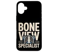 Custodia per iPhone 16 Plus Divertente Osso Specialista Radiologia A Raggi X