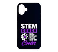 Custodia per iPhone 16 Plus Divertente STEM Coach Solo Modo Più Freddo Scienza Umorismo