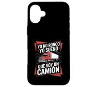 Custodia per iPhone 16 Plus Divertente Yo No Ronco Yo Sueno Que Soy Un Camion Detto