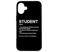 Custodia per iPhone 16 Plus Dizionario degli studenti Definizione Umorismo accademico