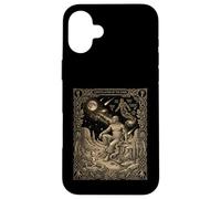 Custodia per iPhone 16 Plus Djinn Tarocco Carta Celeste Genio Deserto Mito