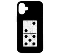 Custodia per iPhone 16 Plus Domino Halloween Costume Gruppo Coordinato Due-Cinque 2-5
