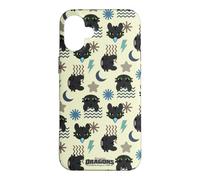 Custodia per iPhone 16 Plus DreamWorks Dragons Toothless Lightning All Over Print