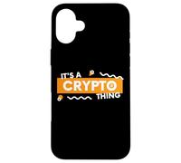 Custodia per iPhone 16 Plus È una cosa crittografica BTC Alt Coin Trader Blockchain Crypto