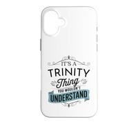 Custodia per iPhone 16 Plus È una cosa della trinità che non capiresti Trinità divertente