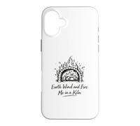Custodia per iPhone 16 Plus Earth Wind and Fire Funny Pottery Wheel Ceramics