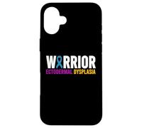 Custodia per iPhone 16 Plus Ectodermal Dysplasia Warrior, Ectodermal Dysplasia Awareness