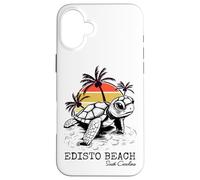 Custodia per iPhone 16 Plus Edisto Beach Carolina del Sud Salva Loggerhead Sea Turtle Lover