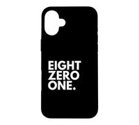 Custodia per iPhone 16 Plus EIGHT ZERO ONE Codice area 801 Salt Lake City Utah Stati Uniti d'America