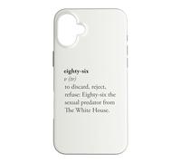 Custodia per iPhone 16 Plus Eighty-Six Dizionario Definizione Political Activist Design