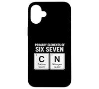 Custodia per iPhone 16 Plus Elementi Primari Di Sei Sette - Funny 67 Italian Brainrot