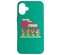 Custodia per iPhone 16 Plus Elf Movie 4 Food Groups