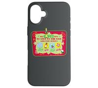 Custodia per iPhone 16 Plus Elf Movie Four Main Food Groups