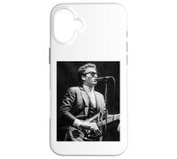Custodia per iPhone 16 Plus Elvis Costello & Le attrazioni in tour Trust Album 1981