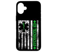Custodia per iPhone 16 Plus Emergency Room Technician Nurse Nursing Technicians ER Tech