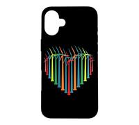 Custodia per iPhone 16 Plus Energia rinnovabile Wind Turbine Cuore Mulino a vento