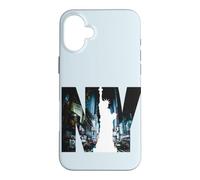 Custodia per iPhone 16 Plus Enjoy Cool New York City Times Square Statue of Liberty