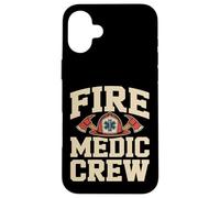 Custodia per iPhone 16 Plus Equipaggio dei vigili del fuoco medici del fuoco paramedico EMS