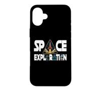 Custodia per iPhone 16 Plus ESPLORAZIONE SPAZIALE Astronomia Astronauta Razzo verso l'ignoto