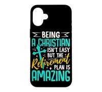 Custodia per iPhone 16 Plus Essere cristiani non è facile, ma il piano pensionistico è stupendo