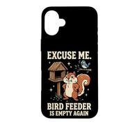 Custodia per iPhone 16 Plus Excuse Me Bird Feeder Is Empty Again Giardino