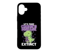 Custodia per iPhone 16 Plus Facciamo estinguere la malattia di Crohn - Consapevolezza IBD