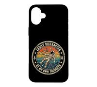 Custodia per iPhone 16 Plus Facilmente distratto dai miei pensieri ADHD Astronaut Space