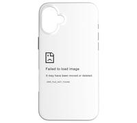Custodia per iPhone 16 Plus Failed to Load Image - Programmer Funny PC Error Graphic