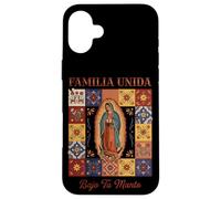 Custodia per iPhone 16 Plus Familia Unida Bajo Tu Manto