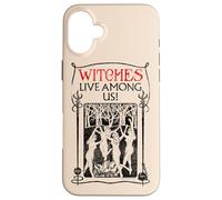 Custodia per iPhone 16 Plus Fantastic Beasts and Where to Find Them Witches Among Us